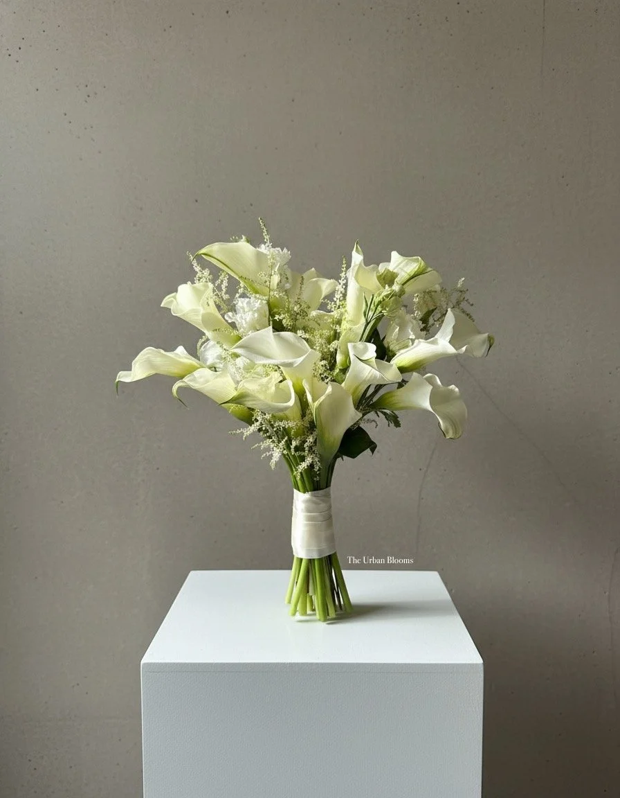 Calla lily bouquet